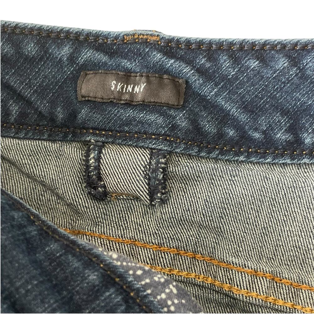 Torrid Womens Jeans Plus Size 24 Skinny Stretch Dark Wash Denim Blue Jeans Pants - Picture 7 of 11
